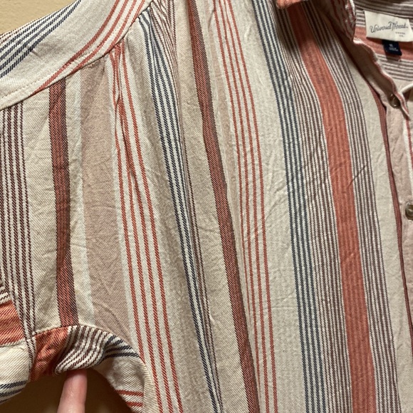 Universal Thread Blush Stripe Button Down - Picture 9 of 14